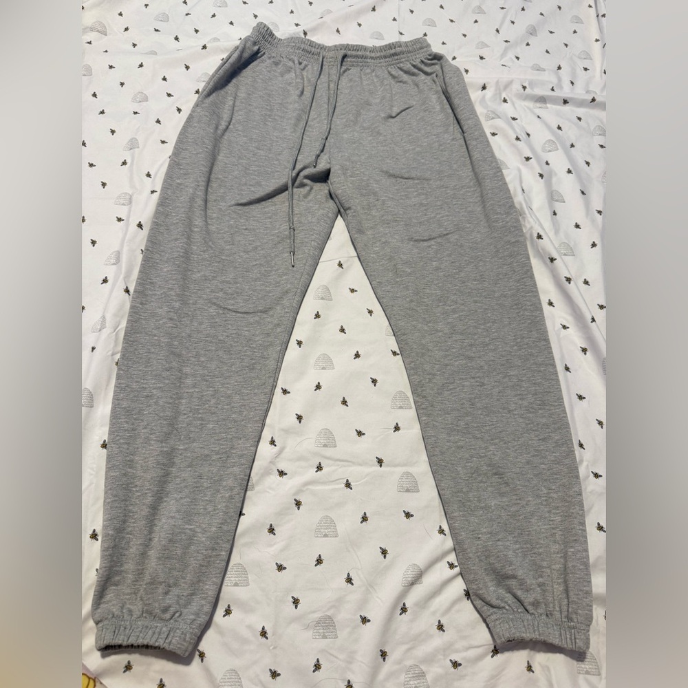 Gray Jogger Sweatpants
